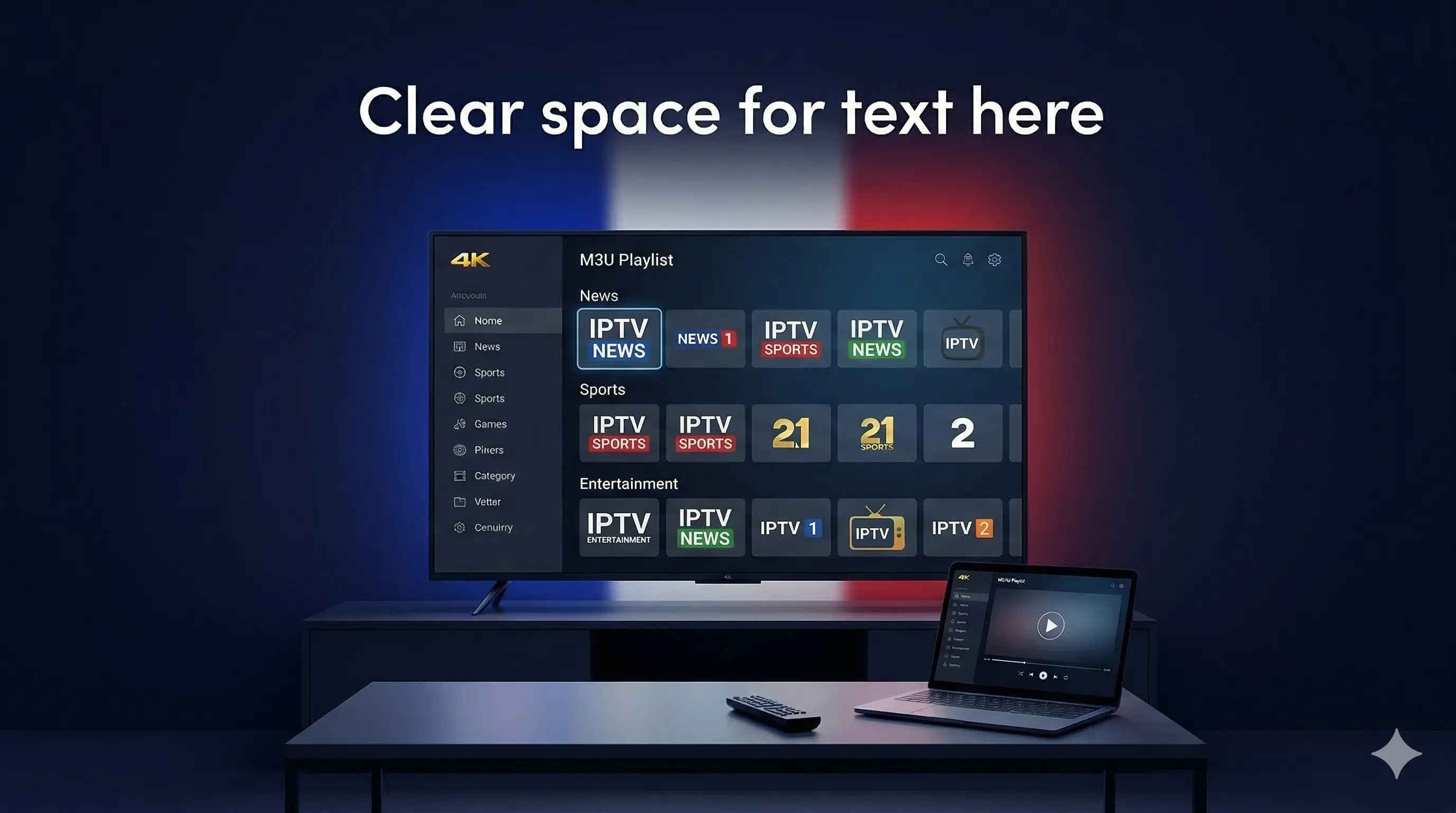 Code IPTV Gratuit 2025-2026 - Meilleures playlists M3U gratuites et légales