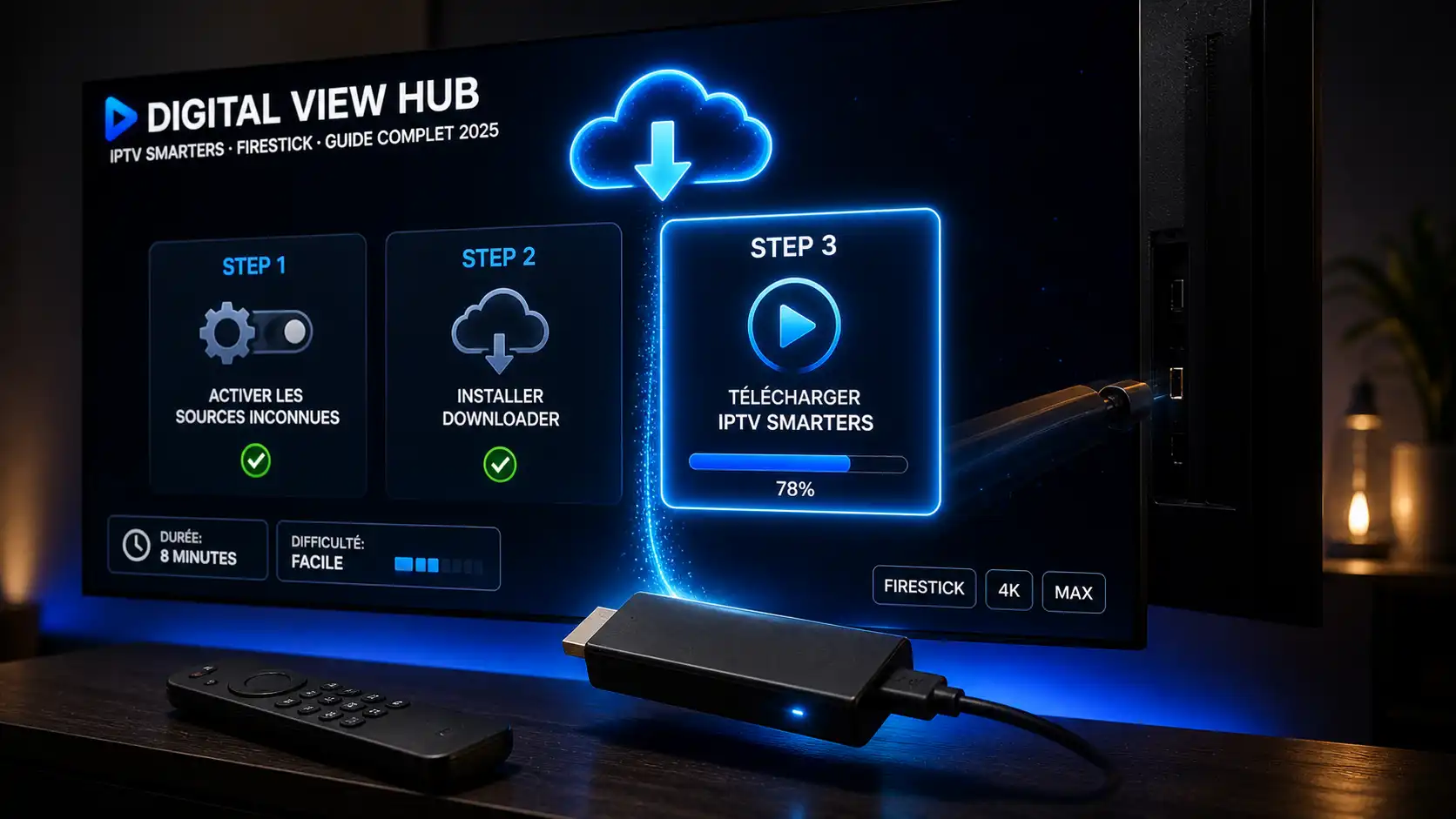 IPTV Smarters Firestick : Guide Complet 2025