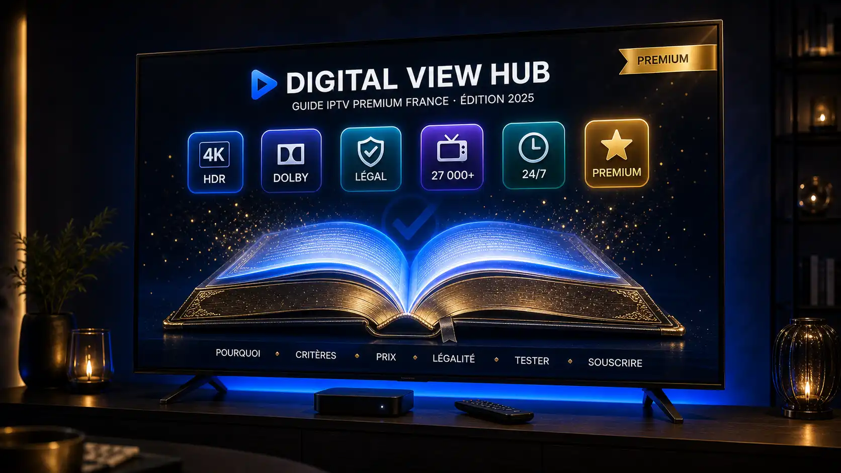 Guide IPTV France Premium 2025 : Tout Savoir