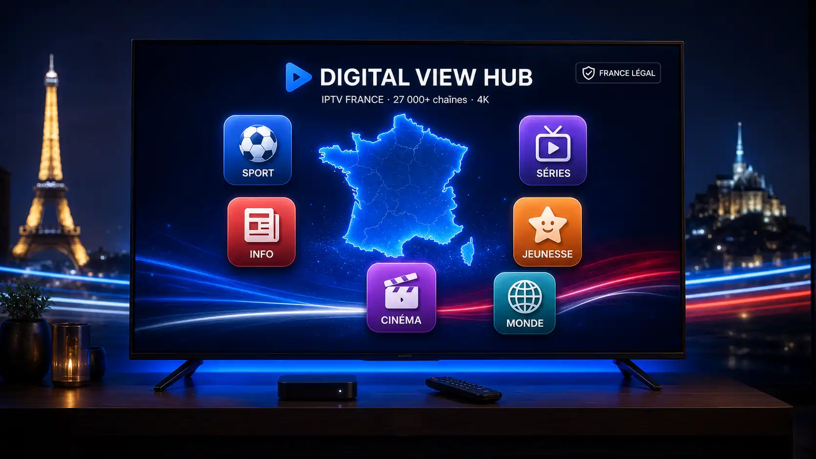 IPTV France 2025 : Meilleur Abonnement Légal