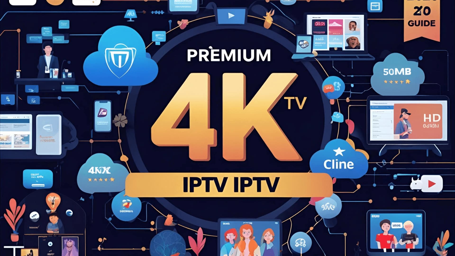 Guide IPTV Premium 4K 2025 : Qualité Ultra HD et Meilleur Abonnement