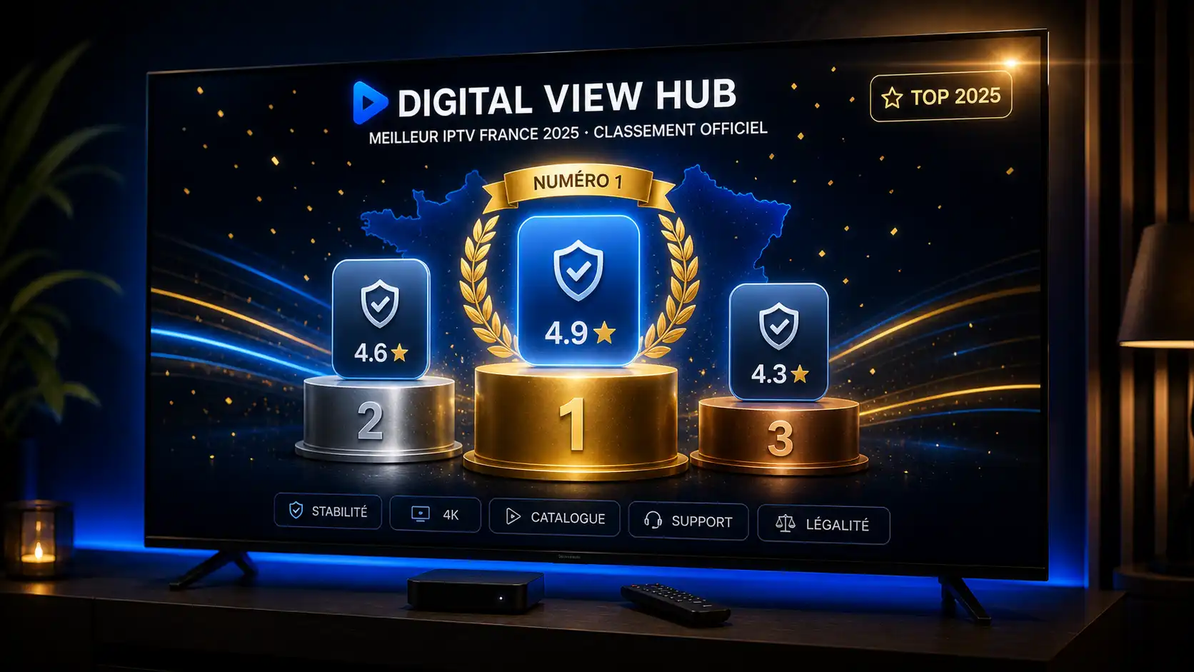 Meilleur IPTV France 2025 : Guide Complet et Comparatif