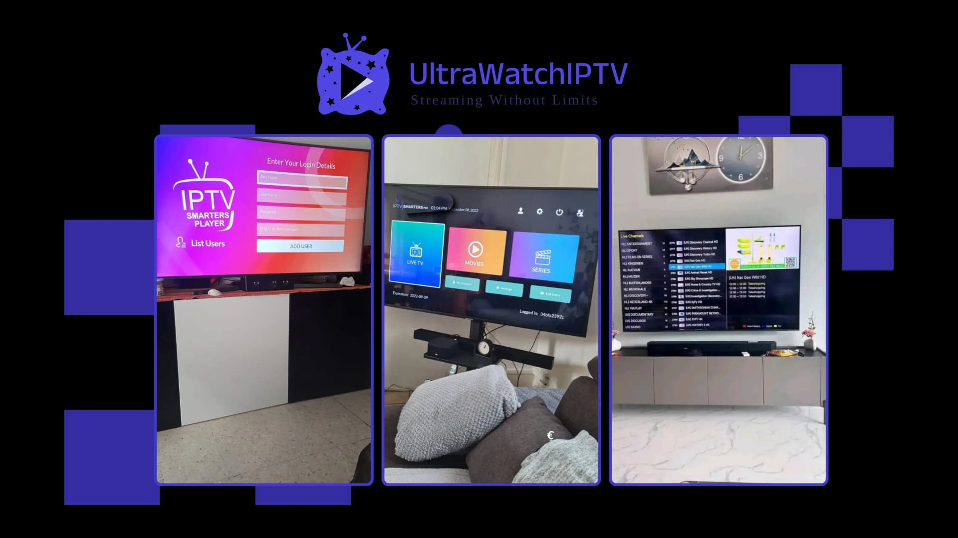 Abonnement IPTV chaînes premium TV et streaming sport