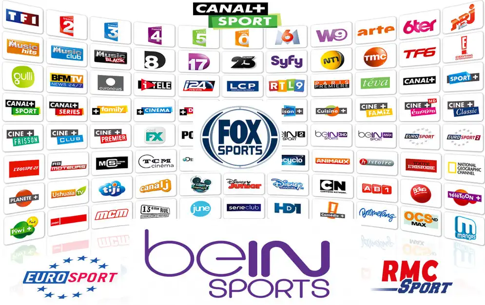 Abonnement IPTV chaînes premium TV et streaming sport